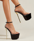 3色 新作 ハイヒール サンダル 脚長効果 宴会 セクシー YH5-XL-QF-392-28