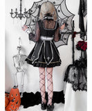 【5点セット】 コスプレ ハロウィン ゴシック シスターコス ゴシック ゴーストドレス 神コス 仮装パーティー  JC2-XJJ211