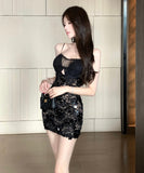 ミニドレス キャバドレス セクシー スパンコール ギャル風 キャミワンピ ボディコン クラブ 指名 JC2-ZED882711DXH437A