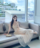 ロングドレス キャバドレス セクシー上下2点セット コルセット風 チュール ギャザー 二次会 ナイトクラブ パーティードレス KS2-DD5270