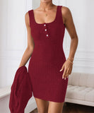 Lady's coco ミニドレス キャバドレス セクシー 2点セット オフショルダー カーディガン 長袖 ボタン付き LW2-YSQYUFG3150