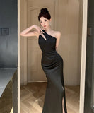 ロングドレス キャバドレス セクシー 宴会 着痩せ おしゃれ 不規則 YH2-ZED881146DXH348B