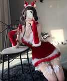 【5点セット】クリスマス 大人可愛い セクシー サンタ服 魅惑 コスチューム JC2-DML64