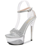 ハイヒール 2色 透過性 新作 高見え YT5-ZJ-001