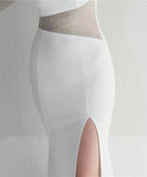 【7色】ロングドレス キラキラ パーティードレス レース お姫様 誕生日 演奏会 宴会 WQ2-YEY19882#