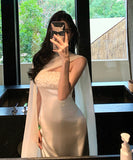 ロングドレス キャバドレス セクシー ベアトップ 着痩せ ショール付き スパンコール パーティー 誕生日 JC2-XHY919335