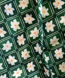 ビキニ  水着　ヴィンテージ花柄ワンピース型欧米風スイムウェア 小胸盛れ＆お腹カバー 細見え効果 HMZ7-SNMB141