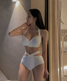 水着 ビキニ セクシー ミニマル ホルターネック 小胸さん向け 谷間メイク 温泉 リゾート JC7-DP-A11016
