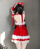 【5点セット】クリスマス 大人可愛い セクシー サンタ服 魅惑 コスチューム JC2-DML64