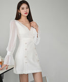 ミニドレス キャバドレス 着瘦せ 新作 セクシー YT2-ZED887916A71