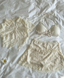 4点セット 水着 タンキニ ビキニ 韓国っぽ 温泉 セクシー かわいい 着痩せ YH7-CF24025