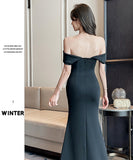 【2色】ロングドレス キャバドレス セクシー ストラップレス エレガント スリット入り パーティー 二次会 誕生日 JC2-YM9207