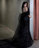 ロングドレス キャバドレス パーティードレス マーメイド フレンチ 上品 オフショルダー イブニングドレス パーティー JC2-MLB232136