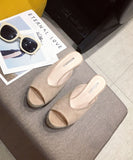 【4色】スリッパ ハイヒール サンダル 新作 脚長効果 かわいい おしゃれ YH5-WM-866-3