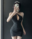 Lady's coco ミニドレス キャバドレス セクシー ボディコン 大人の色気 透け感 クラブ インナーワンピ JC2-DD5808