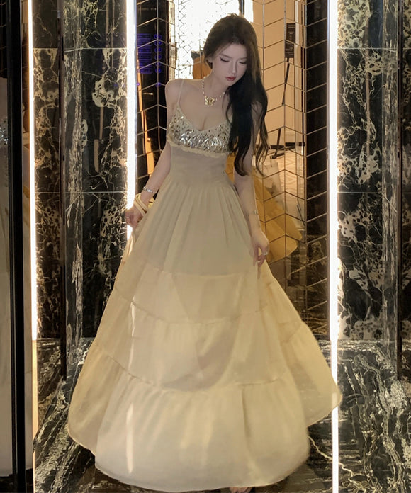 Lady's coco ロングドレス キャバドレス セクシーきれいめ エレガント ストラップワンピ ビジューデザイン ゴージャス くびれサ 大人可愛い 神ワンピ フォーマル レディース 高級感 JC2-XKDHS-109-8076-Oct8