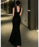 ロングドレス キャバドレス セクシー カットアウト ホルターネック ボディライン ギャル感 ウエストマーク パーティー JC2-XHY913265