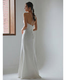 【2色】ロングドレス キャバドレス パーティードレス シンプル フィット感 上品 リボン キャミソール ホルターネック バースデー パーティー JC2-JSXA868