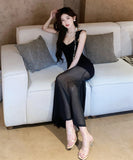 Lady's coco ロングドレス キャバドレス セクシー バックレス キャミワンピ きれいめ タイト プリーツ パーティー 二次会 JC2-XHY917009