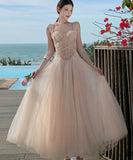 ロングドレス キャバドレス セクシー ガーリー フレンチスタイル チュール コルセット風 レース 刺繍 キャミソール フリル JC2-XHY915239