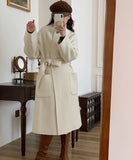 【4色】カシミヤ コート チェスターコート 高品質 オーバーサイズ ウール XH2-ZDM2309