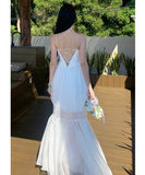 ロングドレス キャバドレス セクシー プリーツ キャミソール エアリー 清楚感 バックオープン デイリー使い 指名 JC2-XHY9304