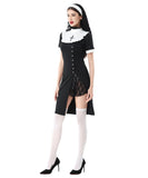 【3点セット】 セクシーシスター コスプレ ハロウィン ヴァンパイア風×ダークゴシック クラブイベント ステージ衣装 制服パーティー JC2-XJJ161