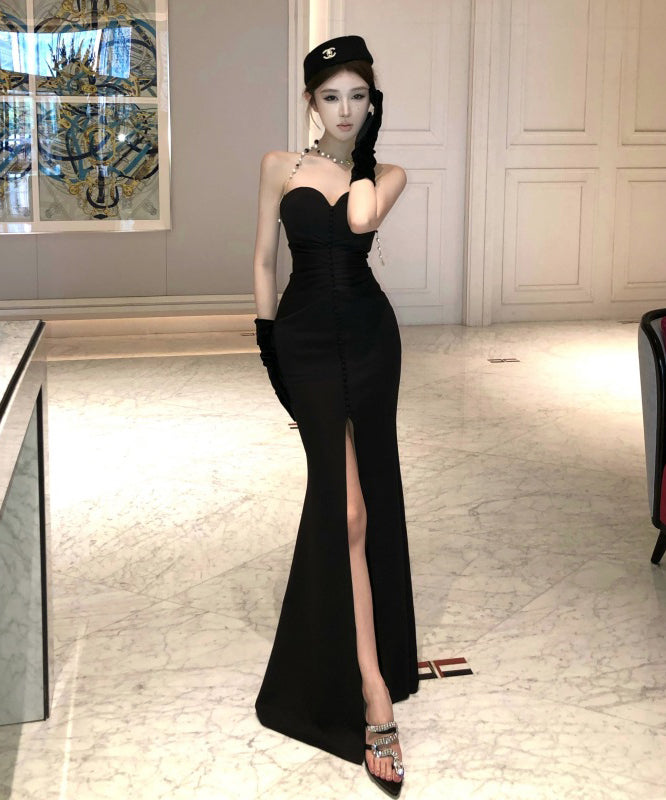 coco★ALYCE parisロングドレス＆透明ドレスカバー 2色】キャバドレス セクシー ロングドレス ナイトクラブ ベア