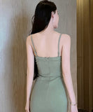 【4色】ミニドレス キャバドレス セクシー 谷間見せ キラキラ party 背露出 YH2-YM8785