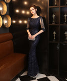 【5色】ロングドレス キラキラ セクシー エレガント 気質 演奏会 宴会 YH2-YEY18177#