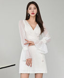 ミニドレス キャバドレス 着瘦せ 新作 セクシー YT2-ZED887916A71