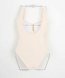 ビキニ モノキニ かわいい 水着 新作 ビーチ おしゃれ 背露出 YH7-DP-A31667