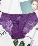 【9色】 下着 新作 セクシー  ローライズ レース シームレスショーツ 薄手 通気 コットン 抗菌加工 大人可愛い ランジェリー LW8-RS282#