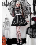 【5点セット】 コスプレ ハロウィン ゴシック シスターコス ゴシック ゴーストドレス 神コス 仮装パーティー  JC2-XJJ211