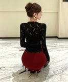 【2点セット】ロングドレス セクシー ボディコン きれいめ フェミニン レースカーディガン リボンタイ ストラップワンピ 着やせ 大人可愛い JC2-ZED881313DXH348B