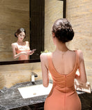 【2色】ミニドレス キャバドレス セクシー Vネック クロスデザイン ラインストーン 細見え バックオープン パーティー JC2-DD3811