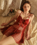 【3色】ルームウェア ランジェリー セクシー シアー素材 メッシュ リボン スイート系 小花柄 透け感 JC8-GR4986