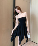 ミニドレス 新作 レース セクシー 背露出 YT2-LQE9545HF350