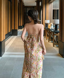 サンドレス 新作 チューブトップ 文芸 海辺 YT2-AQR9109#