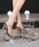 ハイヒール 新作 ピカピカ 高見え 脚長効果 YT5-LHX-JJ-181-92