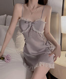 パジャマ ルームウェア 背露出 セクシー かわいい 肌見せ YT8-GR-P2808