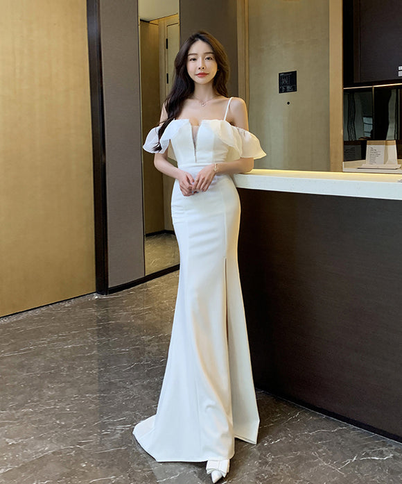 【2色】 ロングドレス キャバドレス  高見え セクシー YT2-YM9098