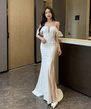 【2色】 ロングドレス キャバドレス  高見え セクシー YT2-YM9098