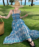 サンドレス セクシー 花柄 新作 海辺 YT2-AQR9723#