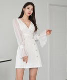 ミニドレス キャバドレス 着瘦せ 新作 セクシー YT2-ZED887916A71