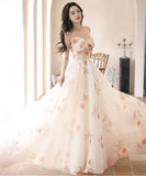 ロングドレス パーティードレス  高品質 花柄 高見え YT2-YWL727