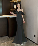 【2色】 ロングドレス キャバドレス  高見え セクシー YT2-YM9098