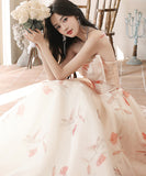 ロングドレス パーティードレス  高品質 花柄 高見え YT2-YWL727