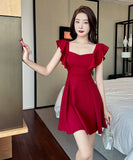 【3色】ミニドレス 新作 セクシーかわいい YT2-LQE0298