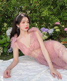 【3セット】ビキニ 水着 背露出 レース かわいい YT7-XCSMQ2247